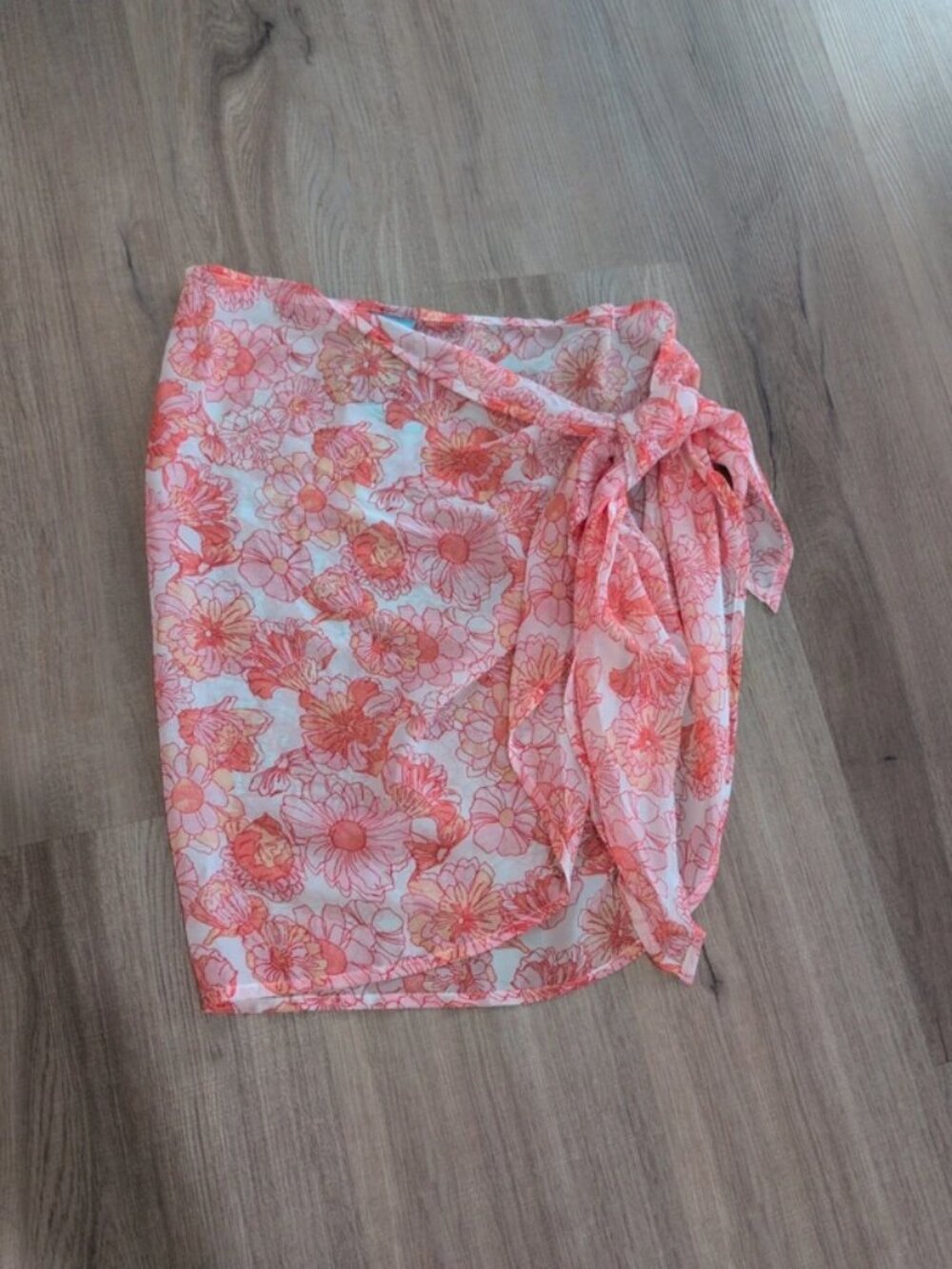Shade & Shore Pink Swim Coverup / Sarong, Size: M (8-10). NEW